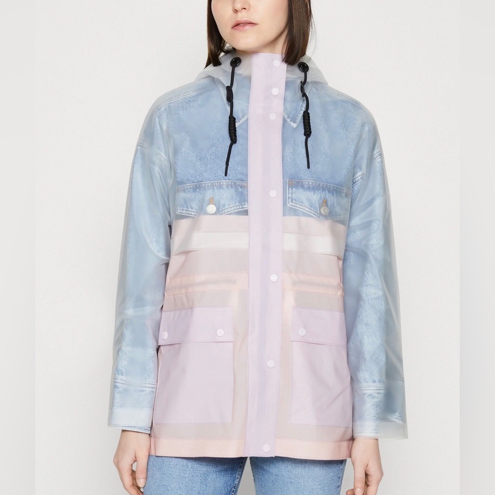 Hunter Play Transparent Waterproof Parka Jacket - Picture 2 of 8